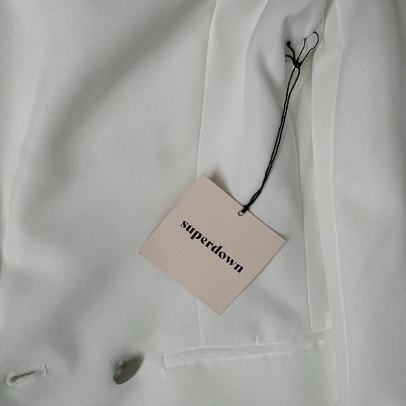 Superdown Cream Madeline Blazer Dress - Picture 10 of 16